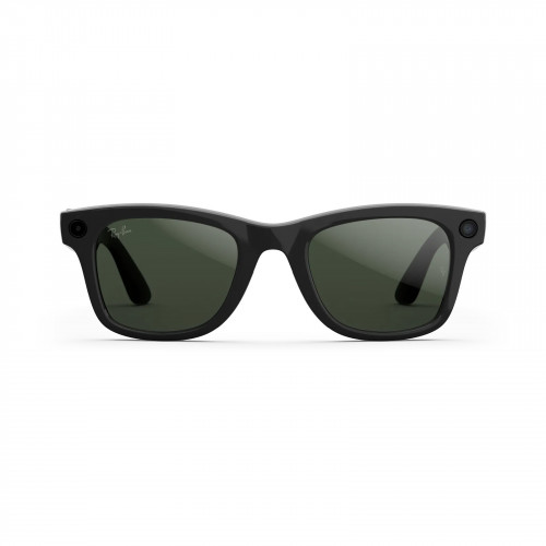Смарт-очки Ray-Ban Meta Wayfarer Standard - Shiny Black / Clear to Graphite Green Transitions (RW4006 601/SB50 50-22)